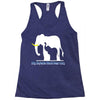 only elephants should wear ivory Racerback Tank