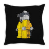 breaking bad lego parody Throw Pillow