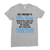 So There's This Boy Who Will Always Have A Piece Of My Heart He Calls Ladies Fitted T-Shirt