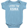 i stole the kishka Baby Onesie