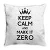 mark it zero Throw Pillow