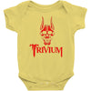 screaming skull Baby Bodysuit