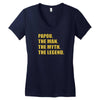 papou the man the myth the legend Women's V-Neck T-Shirt