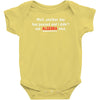algebra once Baby Bodysuit