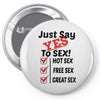 Yes To Sex! Pin-back button
