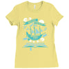 never grow up Ladies Fitted T-Shirt