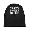 crazy boxer dude Baby Beanies