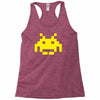uomo 4 space invaders anni80 vintage videogames Racerback Tank