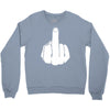 middle finger Crewneck Sweatshirt