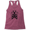 space princess skull Racerback Tank