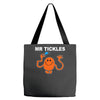 mr. tickles Tote Bags