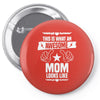 Awesome Mom Looks Like Pin-back button