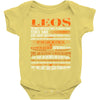 Leos Most Difficult Ones To Understand Zodiac Baby Onesie