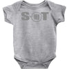 s says hi to shirt Baby Onesie