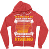 Sit In Church And Think About Fishing Zipper Hoodie