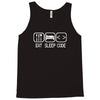 eat sleep code Tank Top