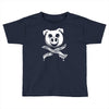 pig bacon cross bones pirate Toddler T-shirt