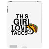 This Girl Loves Tacos iPad 3 and 4 Case