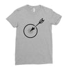 archery target Ladies Fitted T-Shirt