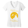 i drive a stick   halloween superpower Women's V-Neck T-Shirt