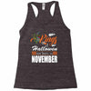 Halloween Kings Are Born In November Racerback Tank