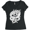 Dragonball Shenron Women's Triblend Scoop T-shirt