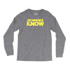 schmoes know Long Sleeve Shirts