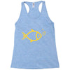 gold fish Racerback Tank