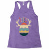 Hunting Season Retro Color 80s Style Racerback Tank