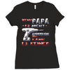 wenn papa es nicht kann Ladies Fitted T-Shirt
