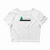 lone pine mall Crop Top