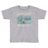 Claude Monet impression Sunrise Toddler T-shirt