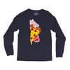 pizza slut Long Sleeve Shirts