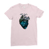 nature heart Ladies Fitted T-Shirt