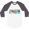 jake paulers cool colors 3/4 Sleeve Shirt