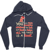 you can find magic in book Zipper Hoodie