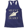 silent but deadly blow Racerback Tank