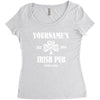 irish pub Women's Triblend Scoop T-shirt