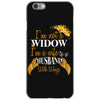 i'm not a widow i'm a wife to a husband with wings iPhone 6/6s Case