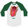 cool hotdog 3/4 Sleeve Shirt