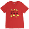 chicks all over me V-Neck Tee