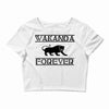 wakanda forever 2 Crop Top