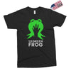 the green frog Exclusive T-shirt