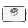 fugby it's a rucking good game Laptop sleeve
