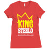 capital steez king steelo Ladies Fitted T-Shirt