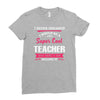 i never dreamed i would be a super cool teacher. but here i am killing Ladies Fitted T-Shirt