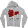liver cancer awareness Zipper Hoodie