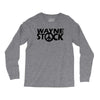 waynes world wayne stock waynestock t shirt 1 2 Long Sleeve Shirts
