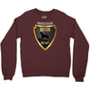 protected by boxer security Crewneck Sweatshirt