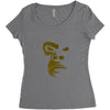 Gorila Face Women's Triblend Scoop T-shirt